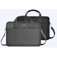 15.6" Сумка для ноутбука WIWU Minimalist Laptop Bag (черный)