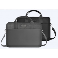 15.6" Сумка для ноутбука WIWU Minimalist Laptop Bag (черный)