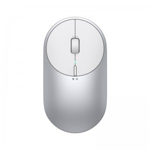 Беспроводная мышь Xiaomi Mi Portable Mouse 2 Bluetooth (серебристый)