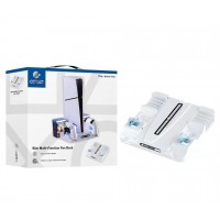 Мульти-функциональная док станция COTECi 95028 для PS5/Slim (белый)