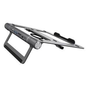USB-C Хаб-подставка для ноутбука Wiwu A821CH 8in1 HDMI, TF/SDCard, 2xUSB3.0, RJ45(Ethernet), PD100W