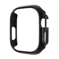 Защитный бампер Carbon для Apple Watch Ultra 49мм (черный матовый)