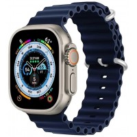 Ремешок COTEetCI Ocean Loop 21043-MB для Apple Watch 42/44/45/49mm (Midnight blue)