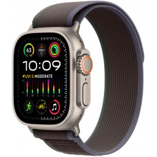 Нейлоновый браслет COTEetCi Trail Loop 21045-BB для Apple Watch 42/44/45/49mm (Blue-Black)