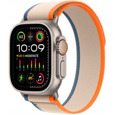 Нейлоновый браслет COTEetCi Trail Loop 21045-OM для Apple Watch 42/44/45/49mm (Orange-Beige)