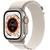 Часы Apple Watch Series Ultra, 49 мм, корпус из титана, ремешок Alpine "Белый"