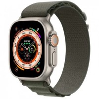 Часы Apple Watch Series Ultra, 49 мм, корпус из титана, ремешок цвета "Green Alpine"