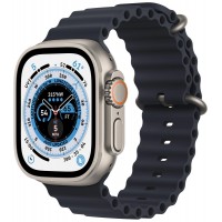 Часы Apple Watch Series Ultra 2 2024, 49 мм, корпус из титана, ремешок Ocean "Черный"