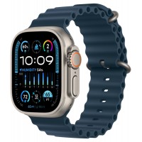 Часы Apple Watch Series Ultra 2, 49 мм, корпус из титана, ремешок Ocean "Синий"