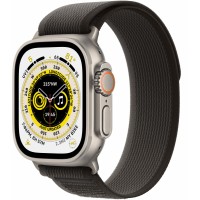 Часы Apple Watch Series Ultra 2, 49 мм, корпус из титана, ремешок Trail "Синий/черный"