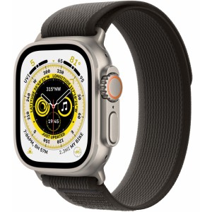 Часы Apple Watch Series Ultra 2, 49 мм, корпус из титана, ремешок Trail "Синий/черный"