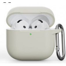 Silicone Case для Airpods 4 (Antique white)