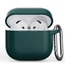 Silicone Case для Airpods 4 (Dark Green)