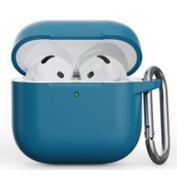 Silicone Case для Airpods 4 (Lake Blue)