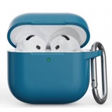 Silicone Case для Airpods 4 (Lake Blue)