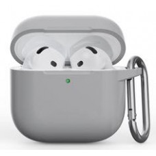 Silicone Case для Airpods 4 (Light grey)
