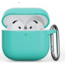 Silicone Case для Airpods 4 (Mint green)