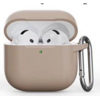Silicone Case для Airpods 4 (Sand powder)