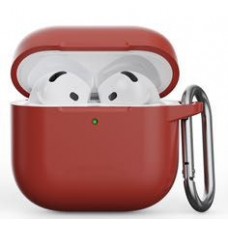 Silicone Case для Airpods 4 (Scarlet)