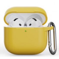Silicone Case для Airpods 4 (Yellow)
