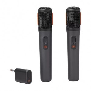 Беспроводной микрофон JBL PartyBox Wireless Mic 2шт (черный)