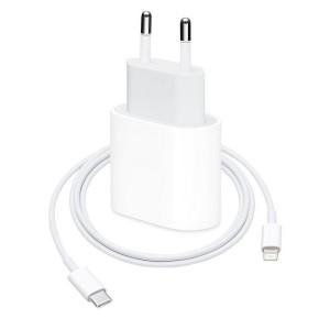 Зарядное устройство Apple, адаптер питания 20W + кабель Type-C to Lightning (Ориг.)
