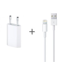 Зарядное устройство Apple, адаптер питания 5W + кабель USB-A to Lightning