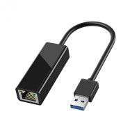 Переходник COTEetCi 83001-100M-BK USB-A to Ethernet (черный)