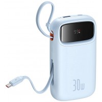 Внешний аккумулятор Magsafe 20000mAh Baseus P10055009313-00 Type-C+USB-A, кабель 2xType-C (Голубой)