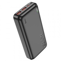 Внешний аккумулятор 20000mAh HOCO J101A 22.5W, Type-C+2xUSB-A (черный)