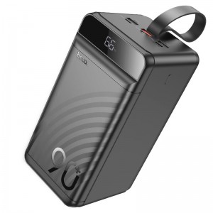 Внешний аккумулятор 90000mAh HOCO J123D 3×USB-A+Type-C (черный)