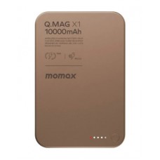 Внешний аккумулятор 10000mAh Momax Q.Mag X1 MagSafe 15W (Золотой)