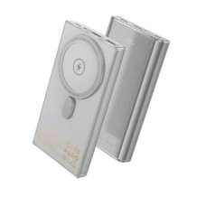 Внешний аккумулятор MagSafe 10000mAh HOCO Q22 22.5W PD20W + QC3.0 Type-C/2xUSB-A (Серый)