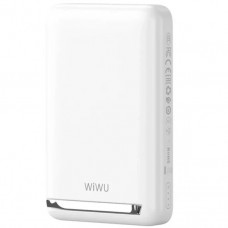 Внешний аккумулятор Magsafe 10000mAh WIWU Wi-P043 15W (Белый)