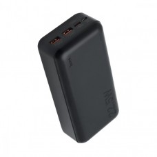 Внешний аккумулятор 30000mAh HOCO J101B PD20W+QC3.0, вход Micro+TypeC, выход TypeC+2xUSB-A (черный)