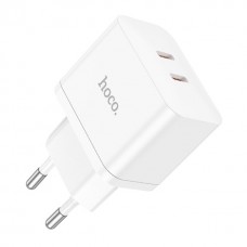 Зарядное устройство HOCO N35 PD45W Type-C/Type-C 1m (белый)