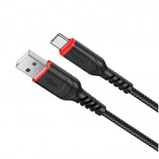 Кабель HOCO X59 USB-A to Type-C 3A 2m (черный)