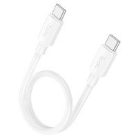 Кабель HOCO X96 Type-C to Type-C Fast Charging 60w 3.0A 25cm (Белый)