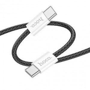 Кабель HOCO X104 Type-C to Type-C 60W 2m (Черный)