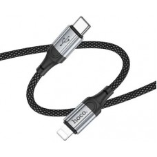 Кабель HOCO X102 Lightning to USB-C 27W 1m (черный)