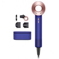 Фен Dyson HD15 Supersonic, 4 насадки+кейс (синий/розовый)