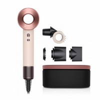 Фен Dyson HD15 Supersonic, 4 насадки+кейс (Розовый)