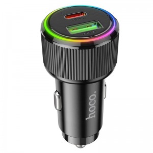АЗУ HOCO NZ14A 38W UCB-C+USB-A, PD20W+QC3.0 (черный)
