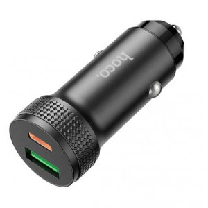 АЗУ HOCO Z49B 38W Type-C+USB-A (черный)