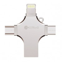 Флеш-накопитель COTEetCi CS8836-256 USB3.0 (серебро)