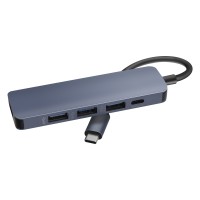 COTEETCI Powerful USB 3.0 5in1 adapter MB1085 (синий)