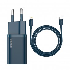 СЗУ Baseus TZCCSUP-B03 20W TypeC to lighting (синий)