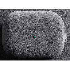 Чехол для AirPods Pro Alcantare (серый)
