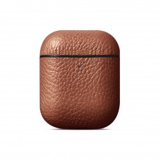 Leather Case for Airpods 1/2 (коричневый)