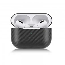 Чехол Carbon Case для Apple AirPods 3 (Черный матовый)